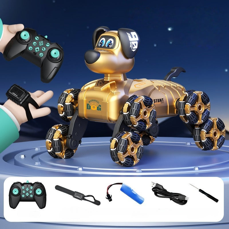 8-Wheel Stunt Robot Dog Toy - Smart Robot Dog Perfect Friend Gift, Heartfelt Valentine's Gift, Birthday Gift