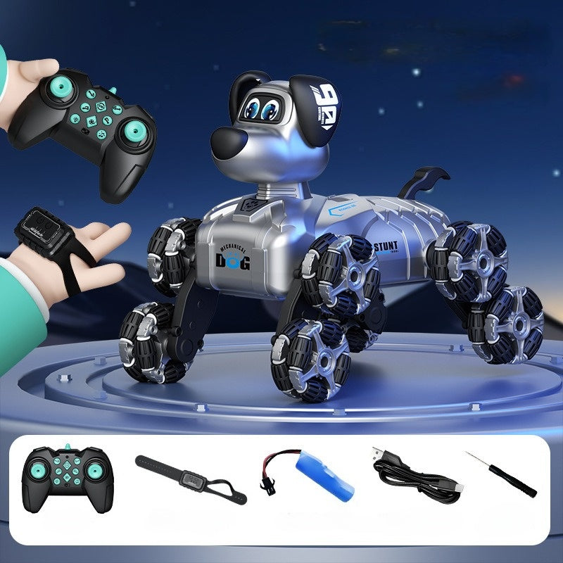 8-Wheel Stunt Robot Dog Toy - Smart Robot Dog Perfect Friend Gift, Heartfelt Valentine's Gift, Birthday Gift
