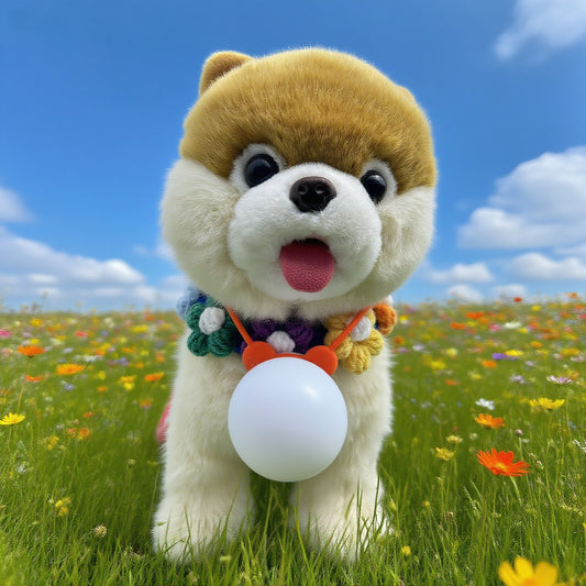 Birthday Gift AI Smart Plush Toy Cool Dog Interactive Cool Cat, Sings, Talk, Walk