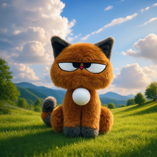 AI Interactive Talking Plush Cool Cat Toy - Smart Realistic Cat Sings, Responds with Speech Bubble, Perfect Friend Gift, Heartfelt Valentine's Gift, Birthday Gift for Kids, Luxury Gift for Parents, Useful Gift for Seniors.