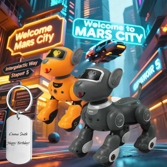 Stunt Robot Dog Toy - Smart Robot Dog Perfect Friend Gift, Heartfelt Valentine's Gift, Birthday Gift