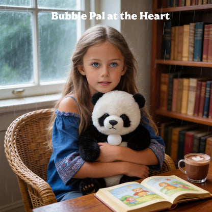 AI Companion Plush Toy Panda Bear – Smart Interactive Panda, Emotional Support Plush, Cute Virtual Pet for Work & Home