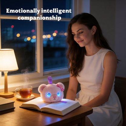 AI Companion Plush Toy Couple Bear – Smart Interactive AI Bear, Emotional Support Plush, Cute Virtual Pet for Work & Home