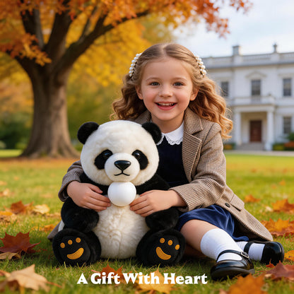 AI Companion Plush Toy Panda Bear – Smart Interactive Panda, Emotional Support Plush, Cute Virtual Pet for Work & Home