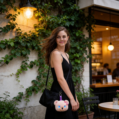 AI Companion Plush Toy Couple Bear – Smart Interactive AI Bear, Emotional Support Plush, Cute Virtual Pet for Work & Home