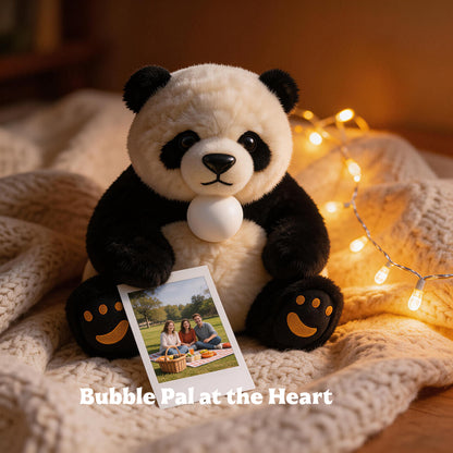 AI Companion Plush Toy Panda Bear – Smart Interactive Panda, Emotional Support Plush, Cute Virtual Pet for Work & Home