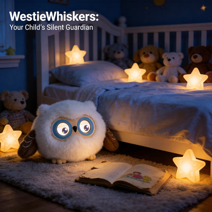 AI Companion Plush Owl – Smart Interactive AI Owl, Emotional Support Plush, Cute Virtual Pet for Work & Home