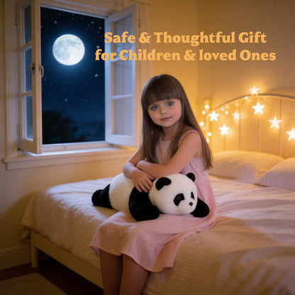 AI Companion Plush Toy Panda Bear – Smart Interactive Panda, Emotional Support Plush, Cute Virtual Pet for Work & Home