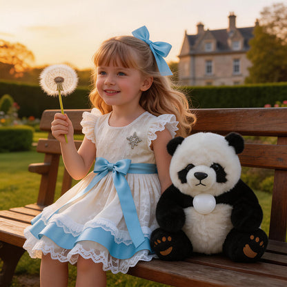 AI Companion Plush Toy Panda Bear – Smart Interactive Panda, Emotional Support Plush, Cute Virtual Pet for Work & Home